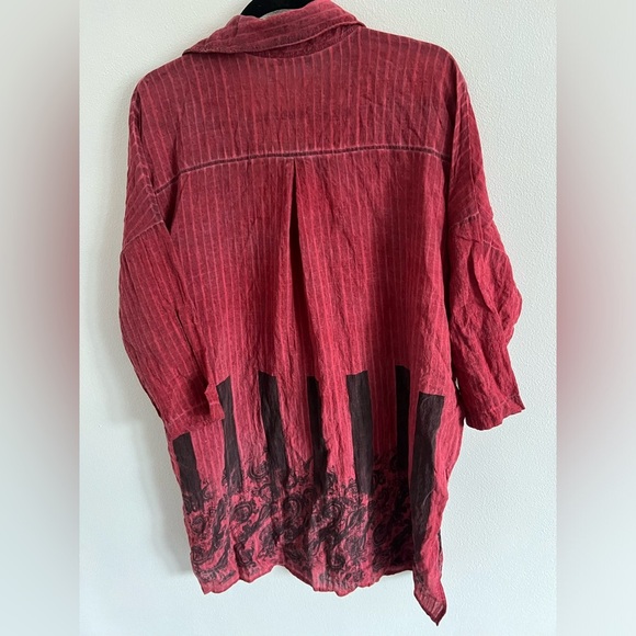 LUUKAA Printed Blouse, size 10 - Picture 6 of 8